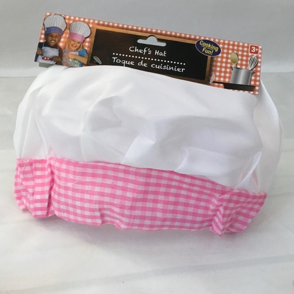 3 piece Kids Chef Set Hat Apron Tools - Picture 6 of 7